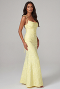 Robe Longue Whitney - Jaune Citron