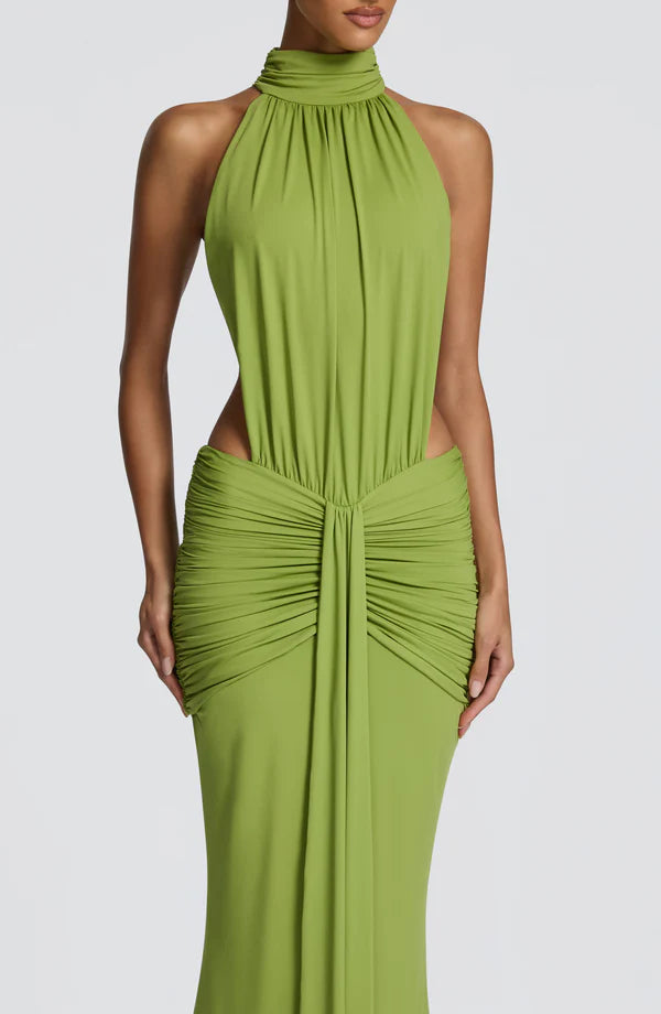 Robe Longue Thekla - Olive