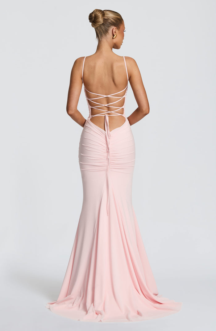 Zaria Maxi Dress - Blush